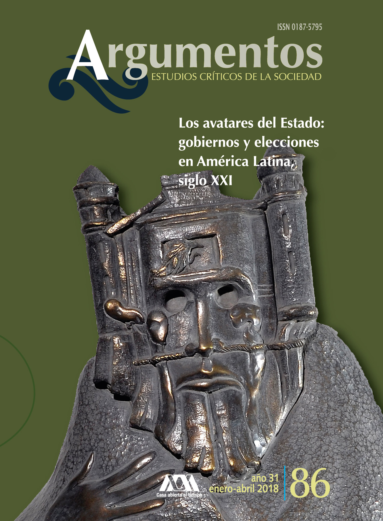 					View Núm. 86: "Los avatares del Estado: gobiernos y elecciones en América Latina, siglo XXI"
				