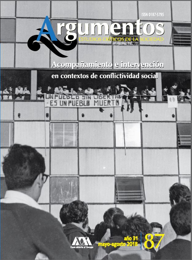 					Ver Núm. 87: "Acompañamiento e intervención en contextos de conflictividad social"
				