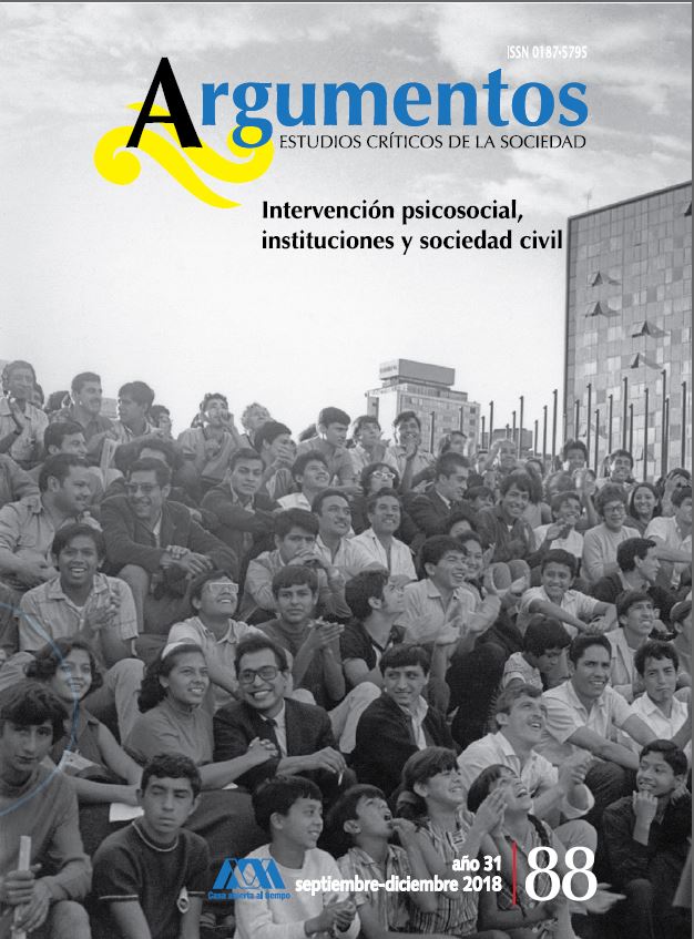 					Ver Núm. 88: "Intervención psicosocial, instituciones y sociedad civil"
				